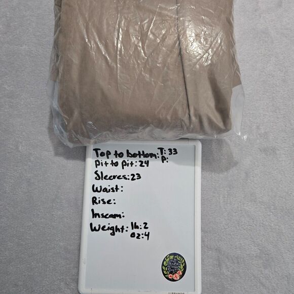 Croft & Barrow Womens Beige Hooded Zip Up Heavyweight Trench Coat Size 1X Chore - Picture 6 of 7